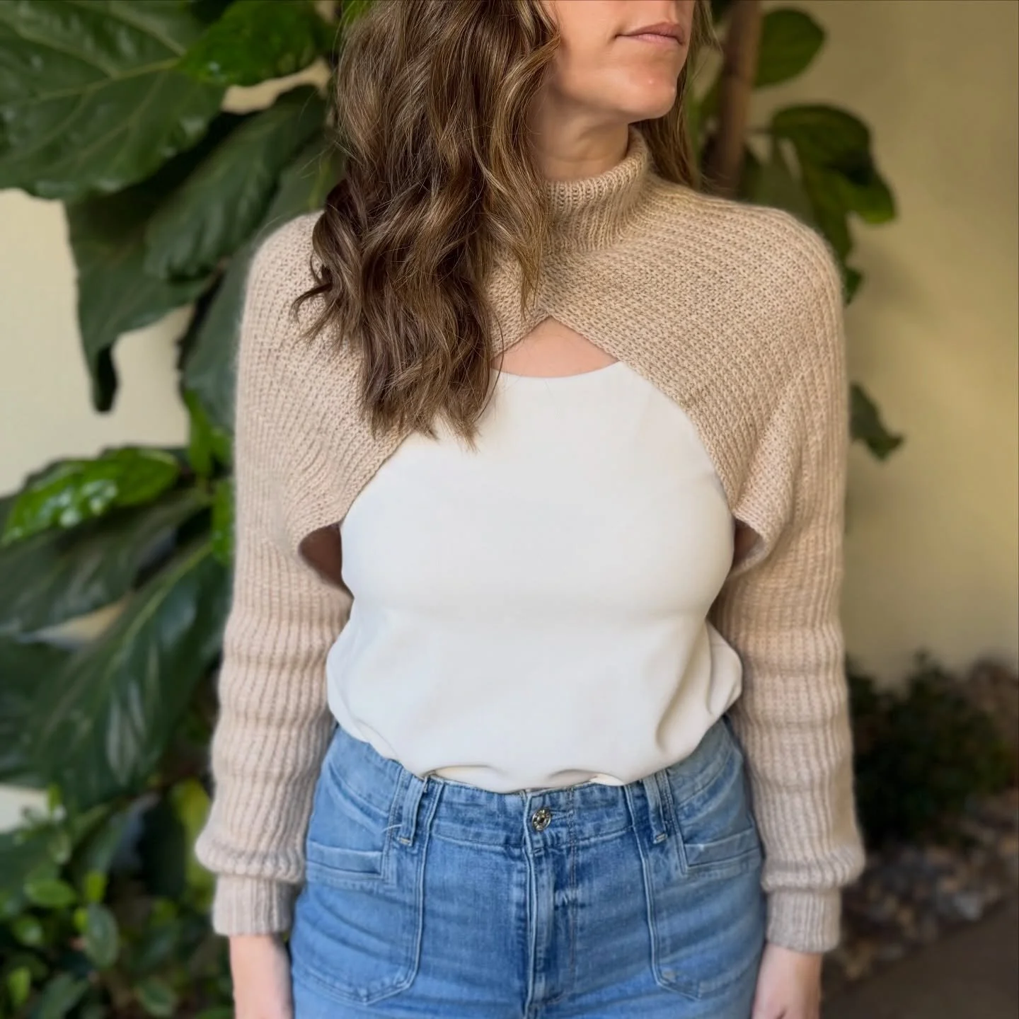 Narae cropped sweater