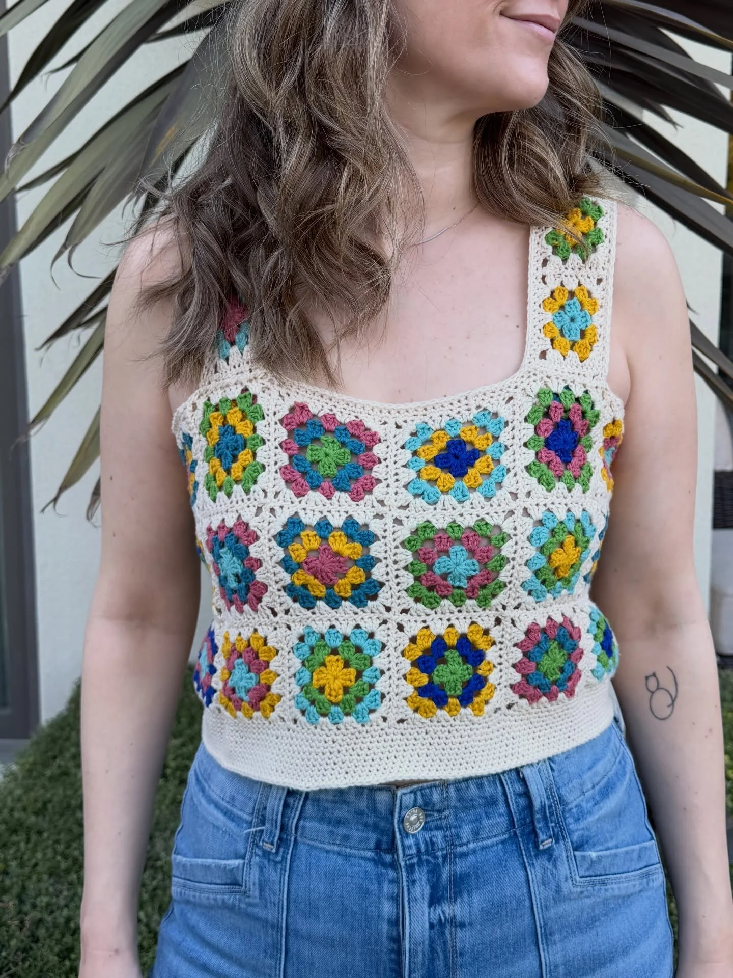 Granny square tank